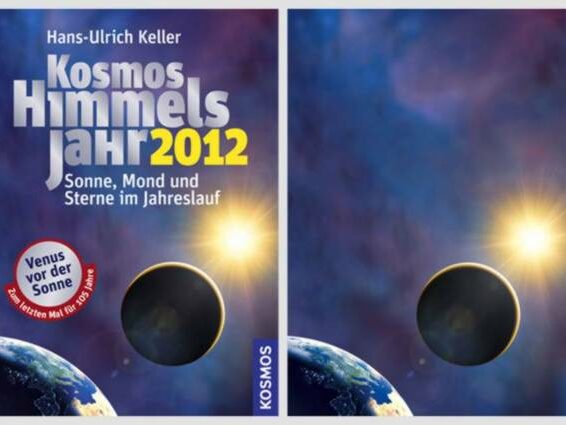 Compare the cover of Kosmos Himmelsjahr 2012