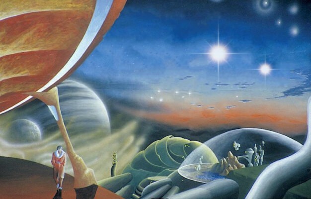 Science Fiction und Surrealismus.