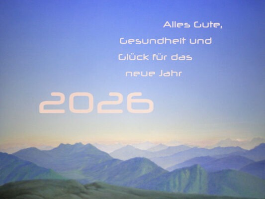 Neujahrsgruss 2026